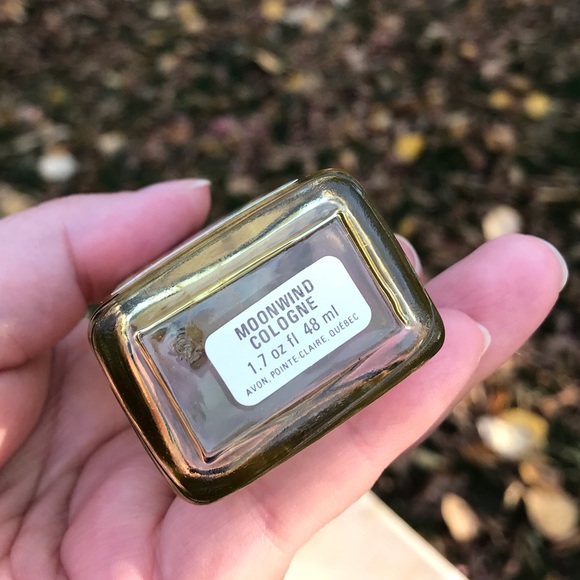 Vintage AVON perfume bottle 1976 anniversary keepsake Moonwind Cologne - Picture 4 of 8